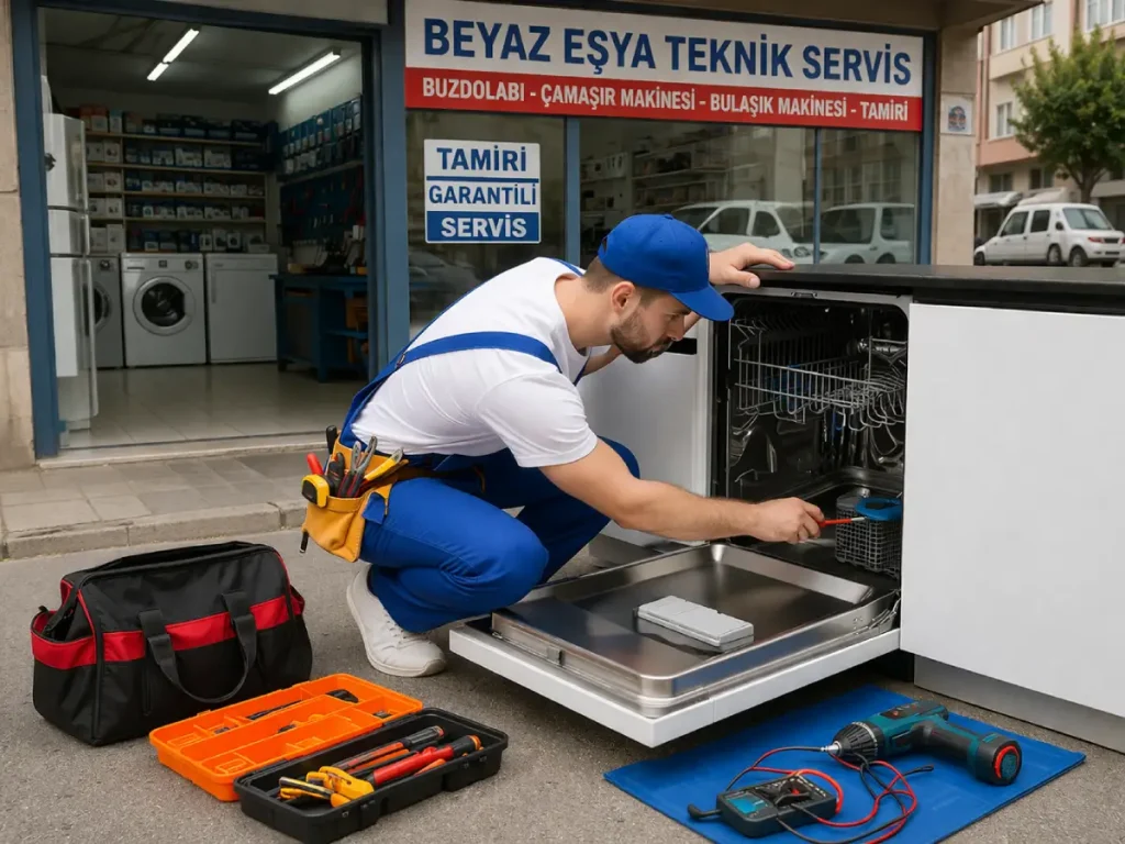 Belen bulaşık makinesi servisi arıza tamiri yapan teknik servis ustası yerinde hızlı onarım hizmeti